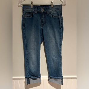 NxD Dayla Wide Cuff Capri Women’s Size 2 Petite NYDJ